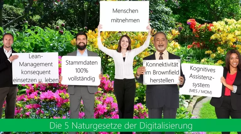 Die 5 Naturgesetze der Digitalisierung